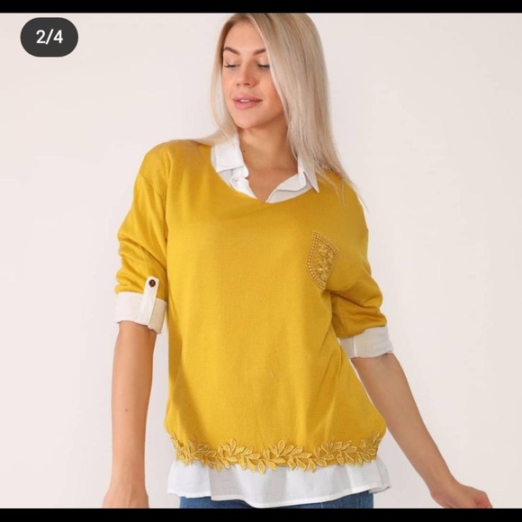 Yellow Spring Shirt - Picture 2 of 2